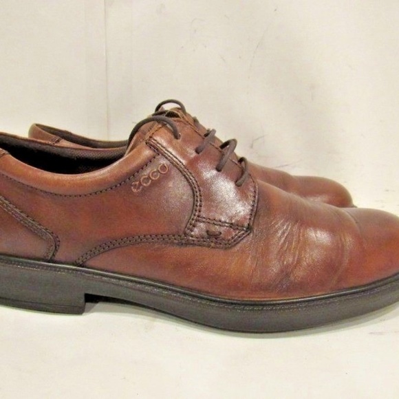 Ecco Shoes Ecco Size 2125 Brown Oxfords Dress Mens R4b26